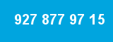 927 877 97 15 927 877 97 15